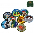 Custom Round Embroidered Patch