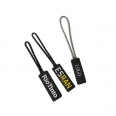Custom Logo Soft PVC Rubber Zipper Pulls