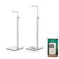 Stainless Steel Adjustable Height Handbag Display Stand