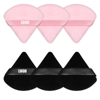 Triangle Velour Makeup Puff