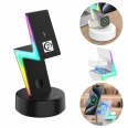 Lightning Shaped Table Lamp Multifunctional Wireless Charger