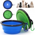 Convenient Collapsible Portable Pet Travel Dog Bowls