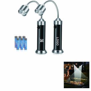 Barbecue Grill Light Wth Magnetic Base & 360° Flexible Gooseneck For Outdoor