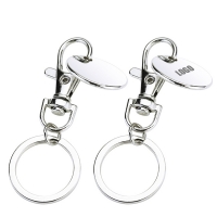 Shopping Trolley Token Keyring