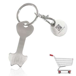 Shopping Trolley Release Keyring