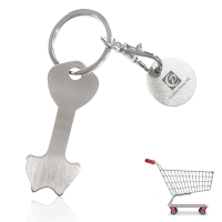 Shopping Trolley Release Keyring