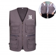 Multi Pockets Cotton Fishing Vests