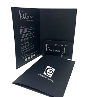 Folding Type Hotel Key Card Sleeves