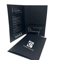 Folding Type Hotel Key Card Sleeves