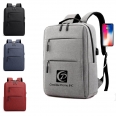 Lightweight Urban Style Business 15.6 Inches Laptop Backpack With Two Front Zipper Pockets