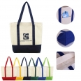 Medium Size Reusable 12OZ Canvas Tote Bag With Front Pocket