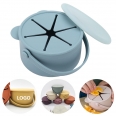 Baby Snack Container Silicone Toddler Cups with Lid