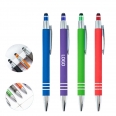 2-in-1 Stylus Retractable Ballpoint Pen with Stylus tip