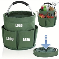 Collapsible Oxford Basket With Handle Picnic Camping Storage