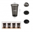 20oz Food-Grade PET Coffee Cup Milk Tea Cup