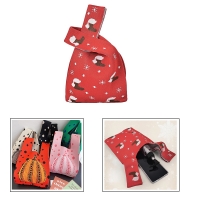 Small Knit Tote Wrist Bag