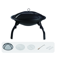 Folding Wood Burning Fire Pit Firepit