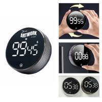 Large LED Display Magnetic Twist Digital Timer