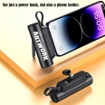 Mini Portable Pocket Charger Or Power Bank 5,000 mAh With Phone Holder