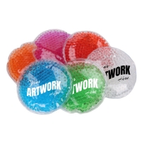 Round Shape Circle Gel Bead Ice Pack Or Hot/Cold Pack