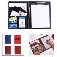Leather Portfolio Folder Clipboard