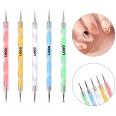 5pcs Double Sided Dotting Pen Tool Set