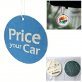 Custom Round Shape Full Color Paper Air Freshener
