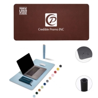 Non-Slip Waterproof PU Leather Desk Pad Protector for Mouse Writing Desk