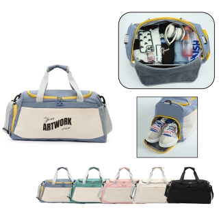 Large-capacity Dry-wet Separated Fitness Storage Bag