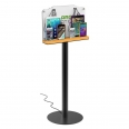 Floor Stand Universal Public Cell Phone Charging Station 8 Ports