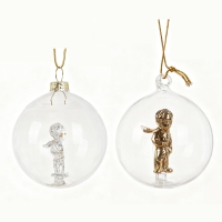 Custom Christmas Decorative Glass Ball