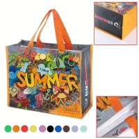 Custom Premium Quality Recycled 130 GSM Full Color Laminated Woven Bag