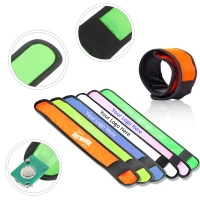 Illuminated Slap Bracelet LED Wristband for Night Activities