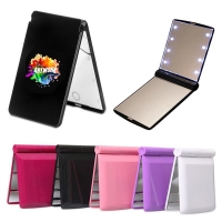 8 LED Double-Sided Folding Vanity Mirror