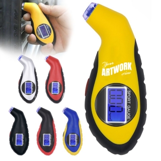 Digital Tire Pressure Gauge with Backlit LCD Display