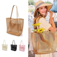 Mesh Beach Bag for Women
