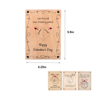 Custom Wood Postcards