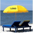 Custom Promotional Beach Umbrella Outdoor