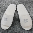 Open Toe Terry Towelling Slippers