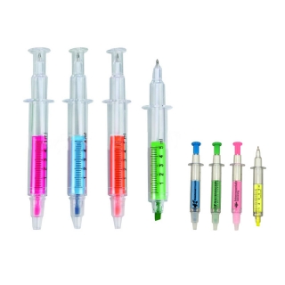Syringe Highlighter & Pen