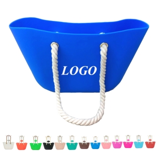 High Quality Silicone Candy Color Beach Bag