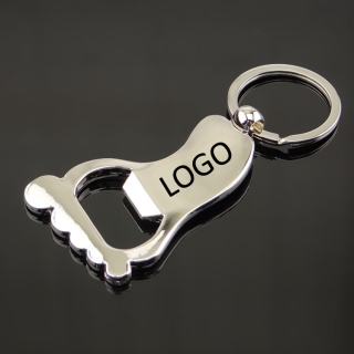 Foot Bottle Opener With Keychain