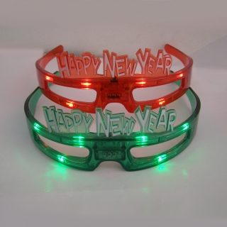 LED Flashing Shutter Glasses Happy New Year Or 2017