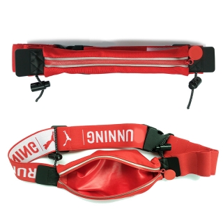 Race Number Belt with a Stretchy Bag