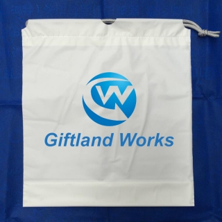 Custom Plastic Drawstring Cinch Bag