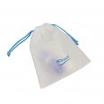 Plastic Drawstring Cosmetic Bag Or Wash Bag