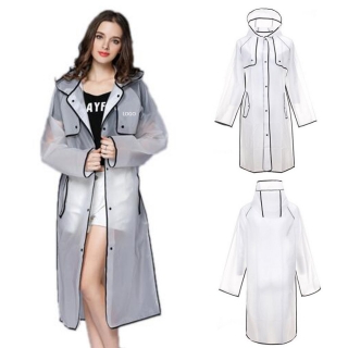 Fashionable Long EVA Raincoat