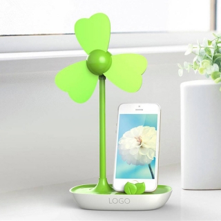 DIY USB Fan with Mobile Phone Holder