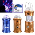 Colorful LED Stage Lighting Portable Rechargeable  Telescopic LED Camping Lantern