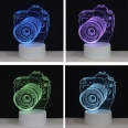 Colorful Decorative LED Bedside Table Lamp with Touch Button
